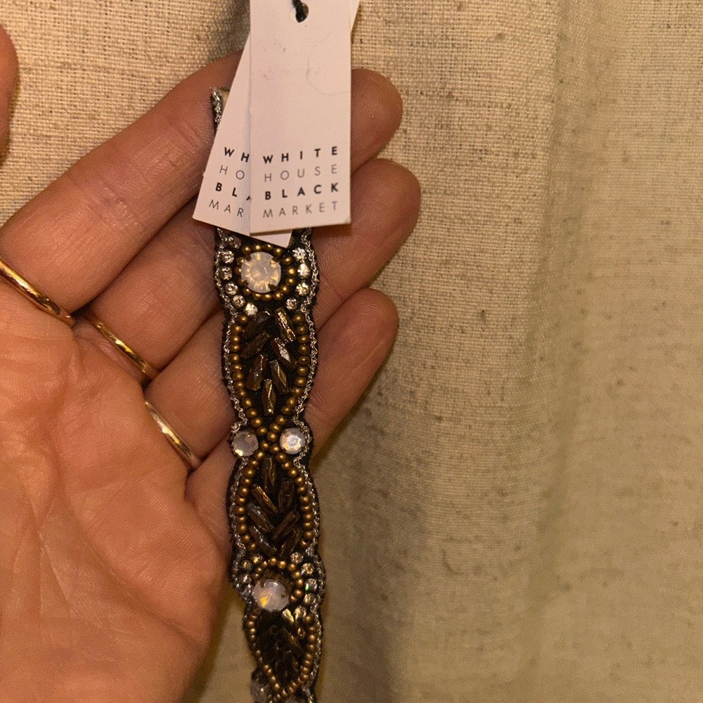 White House Black Market Gold and Silver Necklace